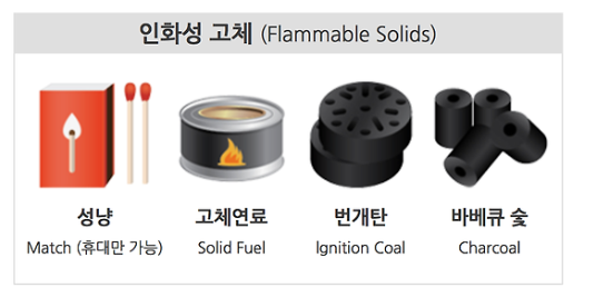 인화성 고체