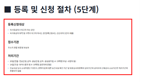 국가유공자 신청가이드 — 국가유공자 신청가이드
